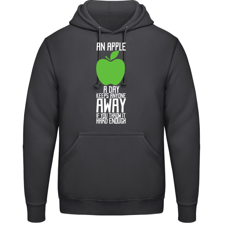 An Apple A Day Keeps Anyone Away Hoodie 0 image