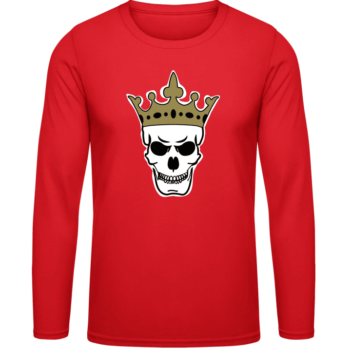 King Skull with Crown Shirt met lange mouwen 0 image