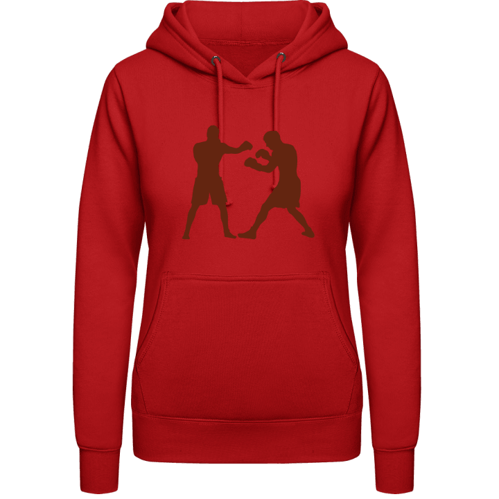 Boxing Scene Vrouwen Hoodie contain pic