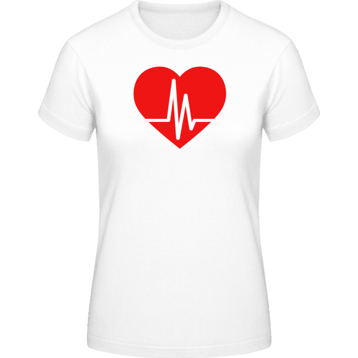Heart Beat Logo T-skjorte for kvinner 0 image