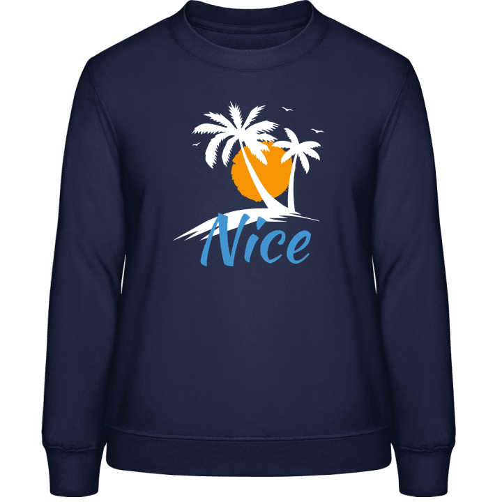 Nice France Sweatshirt för kvinnor contain pic