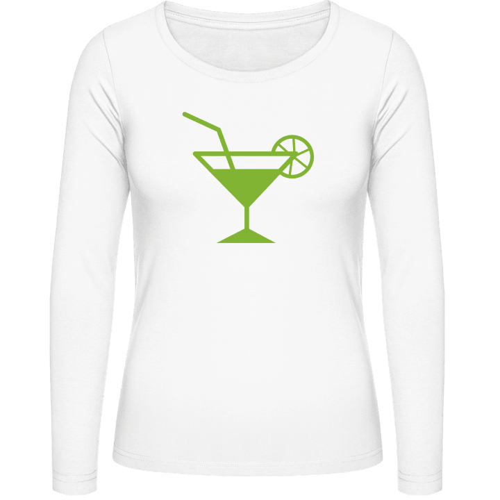 Cocktail T-shirt à manches longues pour femmes contain pic