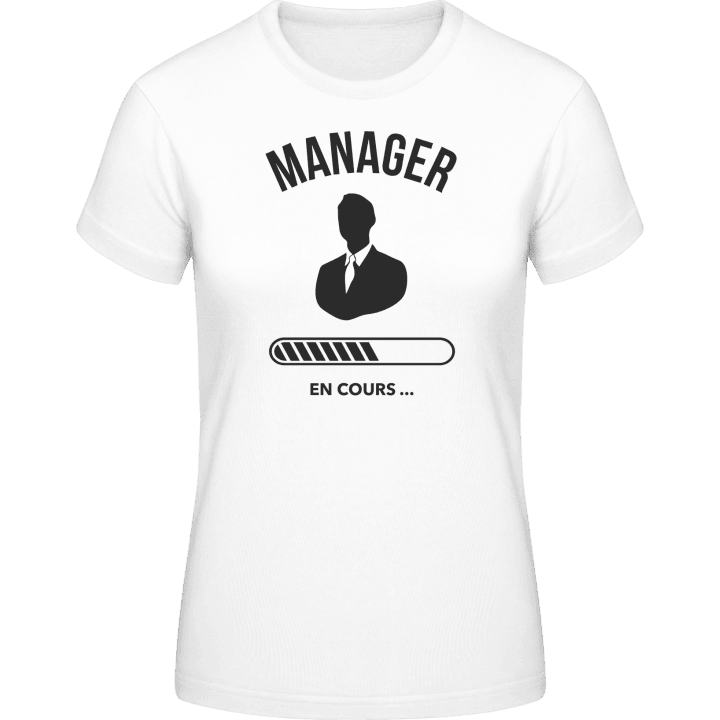 Manager en cours Frauen T-Shirt contain pic