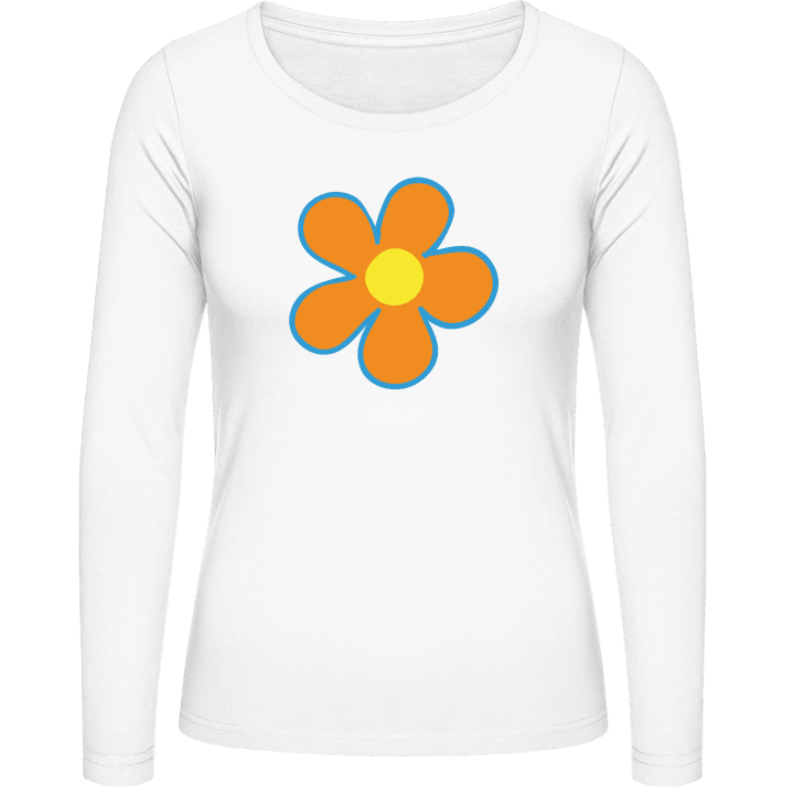 Flor Camisa de manga larga para mujer 0 image