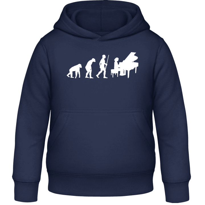 Piano Girl Evolution Kids Hoodie contain pic