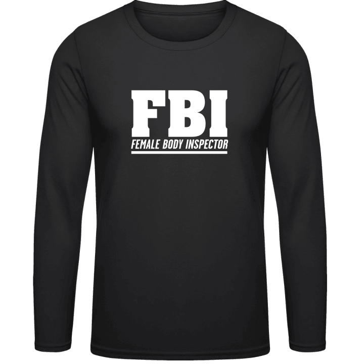 Female Body Inspector Long Sleeve Shirt contain pic