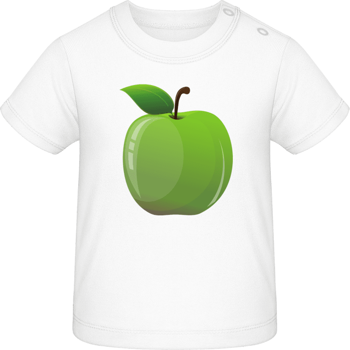 Grüner Apfel Baby T-Shirt contain pic