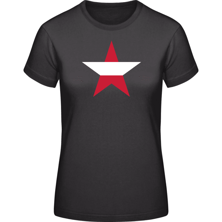 Austrian Star Vrouwen T-shirt contain pic