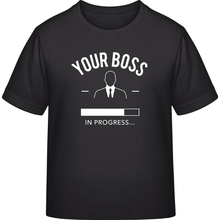 Your Boss in Progress Camiseta infantil 0 image