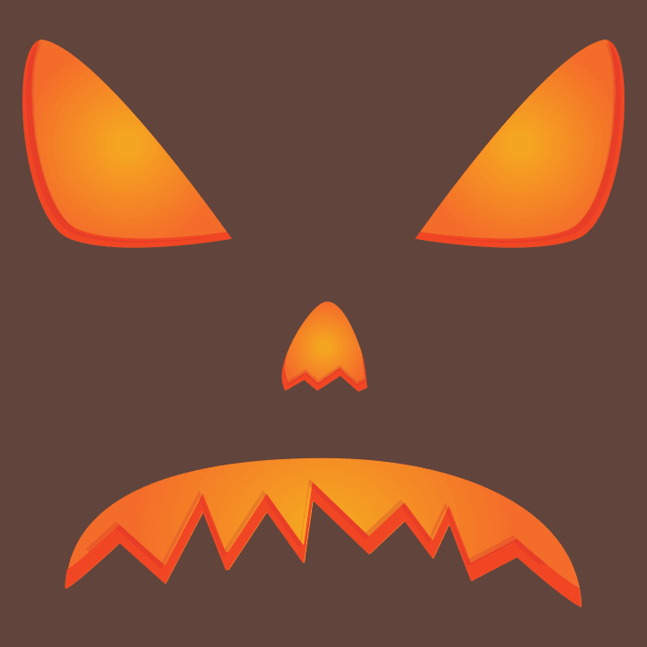 Angry Halloween Pumpkin Effect Women T-Shirt 0 image