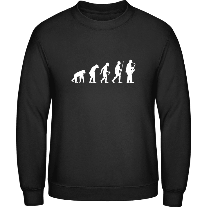Saxophonist Evolution Sweatshirt contain pic