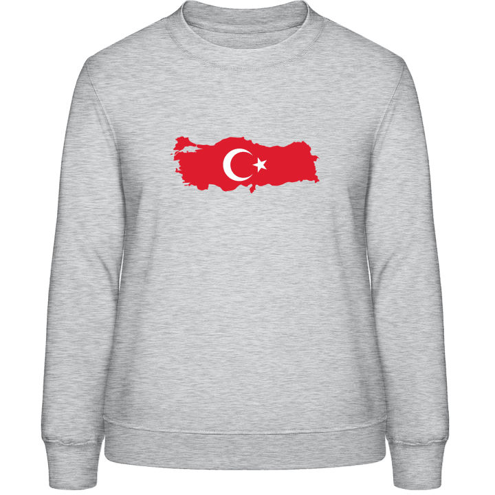 Turkey Map Sweatshirt för kvinnor contain pic