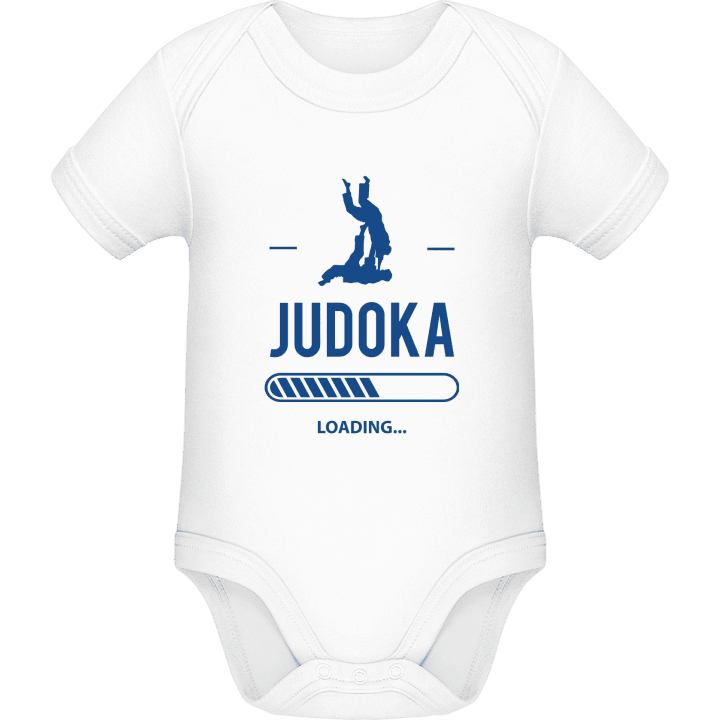 Judoka Loading Baby romper kostym contain pic