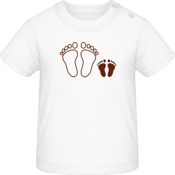 Footprints Family Baby T-Shirt 0 image