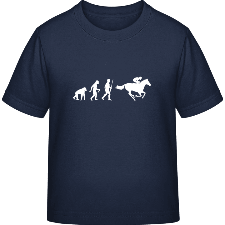 Jokey Horse Racing Evolution T-skjorte for barn contain pic