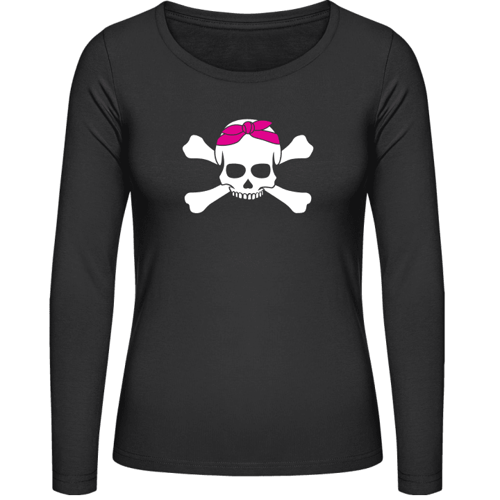 Household Skull T-shirt à manches longues pour femmes contain pic