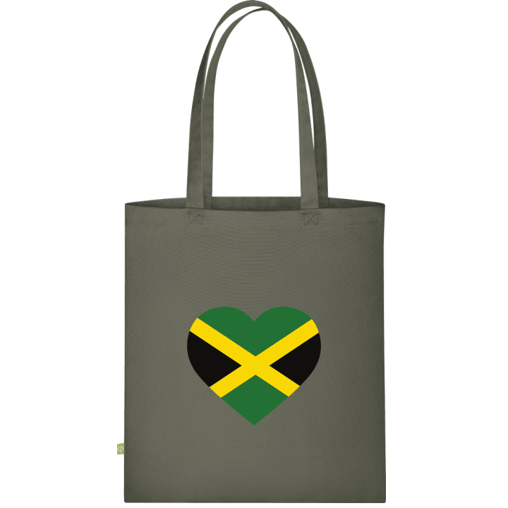 Jamaica Heart Flag Borsa in tessuto contain pic