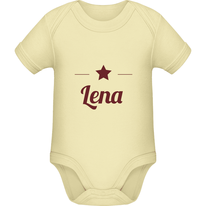 Lena Star Baby Romper contain pic