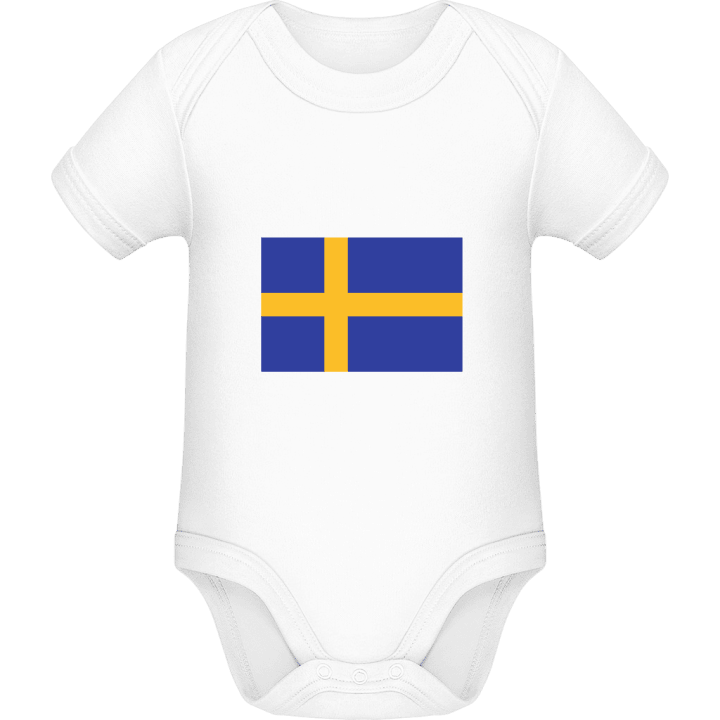 Sweden Flag Baby romper kostym contain pic