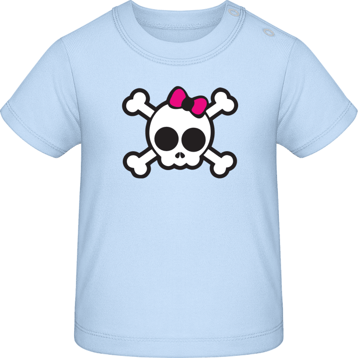 Baby Skull And Crossbones T-shirt för bebisar 0 image
