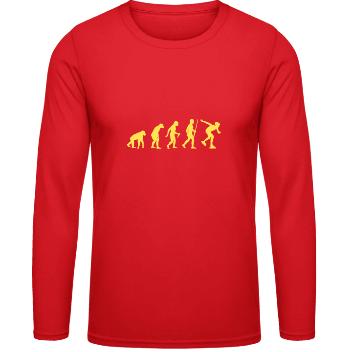 Inline Skater Evolution Shirt met lange mouwen contain pic