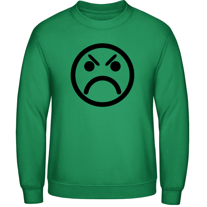 Angry Smiley Sweatshirt contain pic