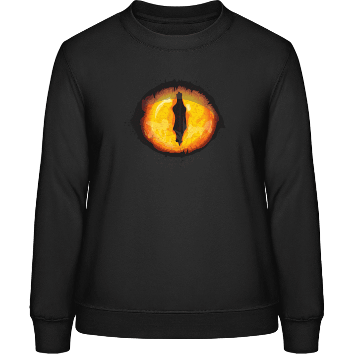 Scary Yellow Monster Eye Sweat-shirt pour femme 0 image