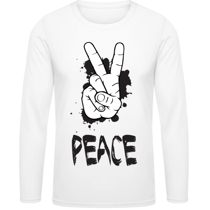 Peace Victory Langarmshirt contain pic