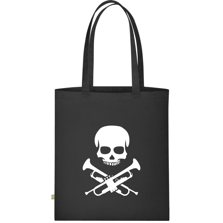 Trumpeter Skull Stofftasche contain pic