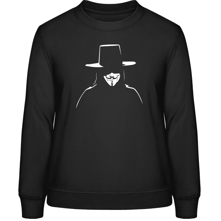 Anonymous Silhouette Sweat-shirt pour femme contain pic