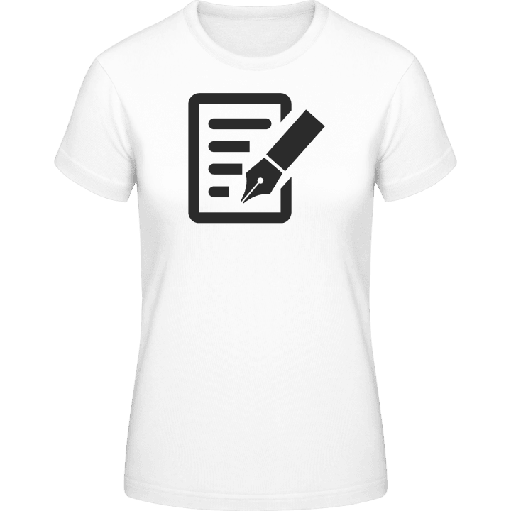Notarized Contract Design Frauen T-Shirt contain pic