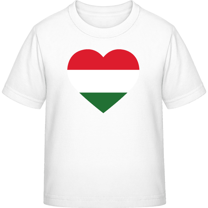 Hongrie Heart T-shirt pour enfants contain pic