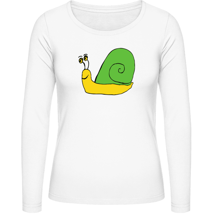 Snail Comic Vrouwen Lange Mouw Shirt 0 image