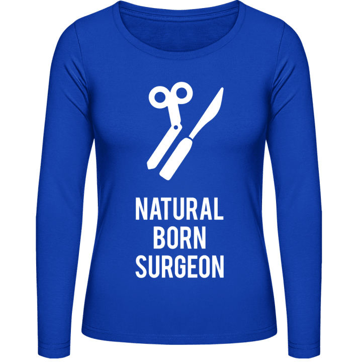 Natural Born Surgeon Langermet skjorte for kvinner 0 image
