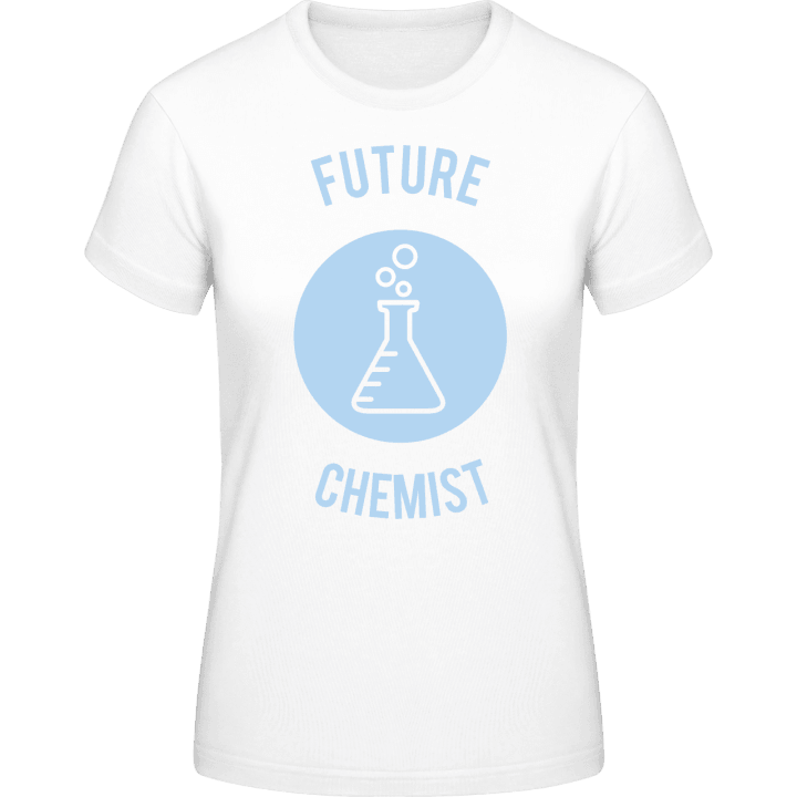 Future Chemist T-skjorte for kvinner contain pic