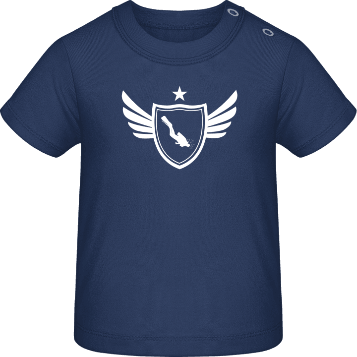 Diver Winged Baby T-Shirt contain pic