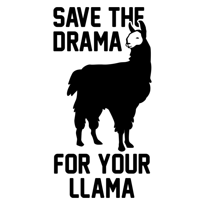Save The Drama For Your Llama Felpa con cappuccio per bambini 0 image