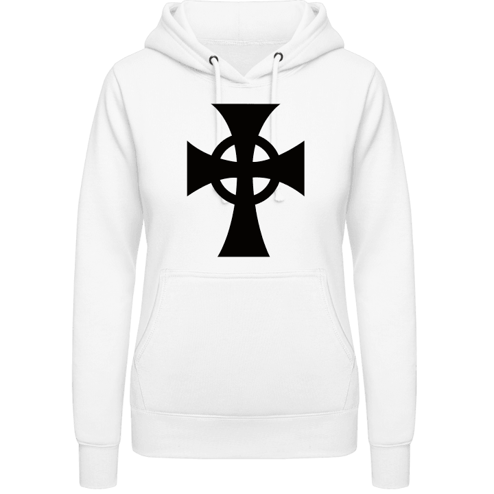 Celtic Irish Cross Hettegenser for kvinner contain pic