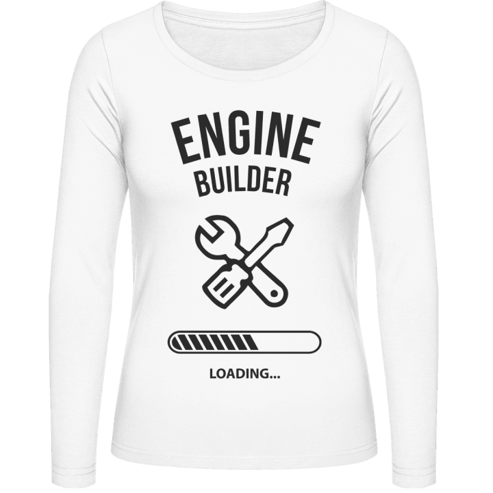 Machine Builder Loading Women long Sleeve Shirt contain pic
