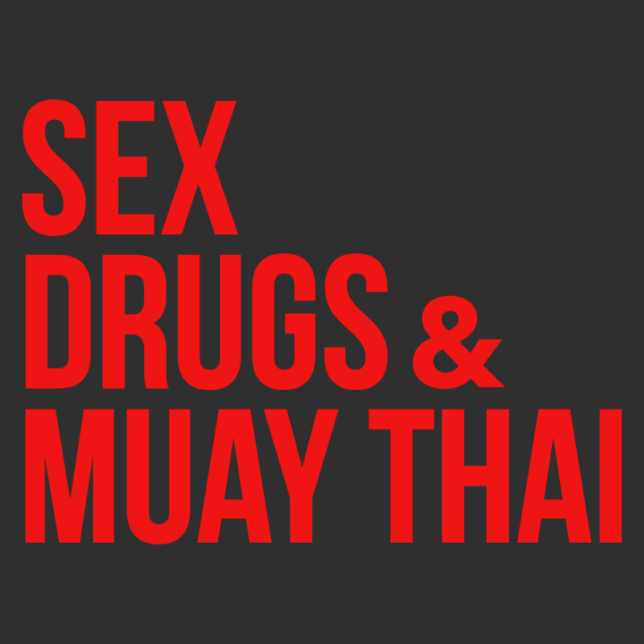 Sex Drugs And Muay Thai Delantal de cocina 0 image