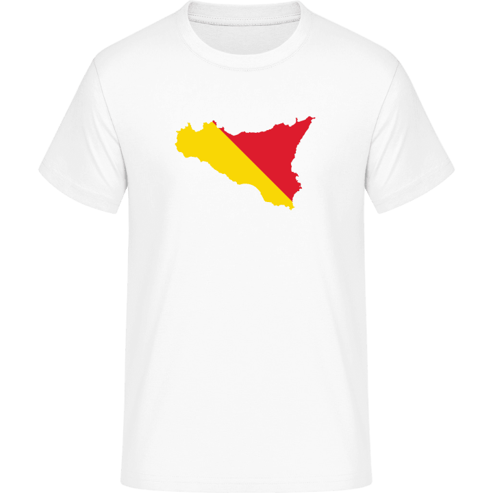 Sizilien Karte T-Shirt 0 image