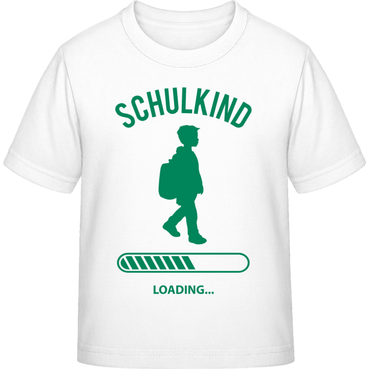 Schulkind Loading Silhouette Kinder T-Shirt 0 image