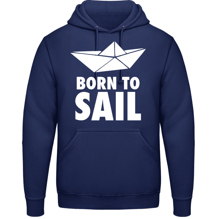 Born To Sail Paper Boat Hættetrøje 0 image