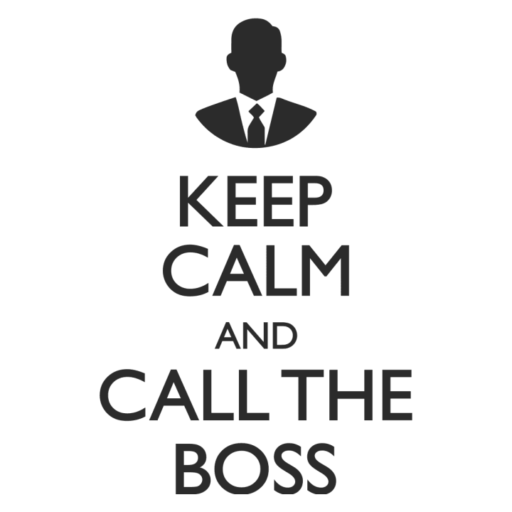 Keep Calm And Call The BOSS T-shirt för kvinnor 0 image