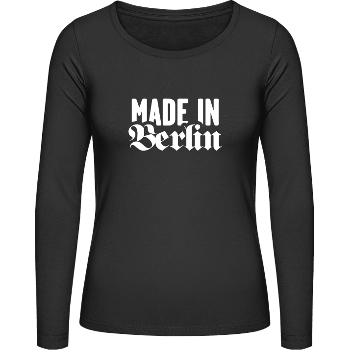 Made In Berlin City Vrouwen Lange Mouw Shirt contain pic
