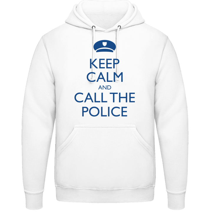 Keep Calm And Call The Police Felpa con cappuccio contain pic