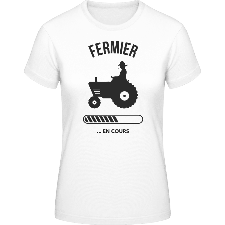 Fermier en cours Frauen T-Shirt 0 image