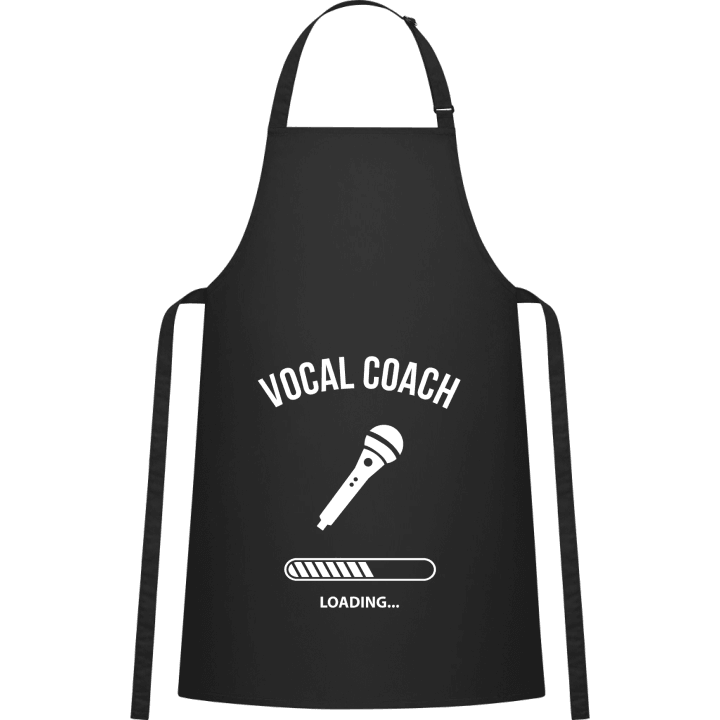 Vocal Coach Loading Kitchen Apron contain pic