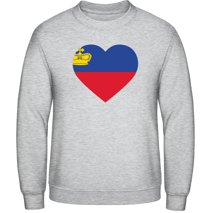 Liechtenstein Heart Sweatshirt contain pic