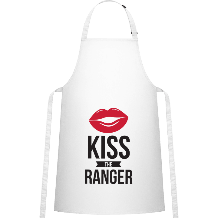 Kiss The Ranger Kitchen Apron contain pic